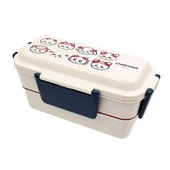 【ちいかわ 4点ロック2段ランチボックス（リボン）日本製|キャラクター用品