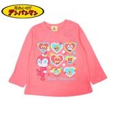  アンパンマン ドキン並び柄長袖Tシャツ 長袖Tシャツ 子供服 キャラクター　ベビー服　子供服  長袖|キャラクター用品