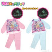 キミとアイドルプリキュア♪ 変身！光るパジャマ 長袖 上下セット 女児用  100cm／110cm／120cm/130cm|キャラクター用品