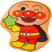 アンパンマン ダイカットクッション 約35×25cm クッション ぬいぐるみ かわいい キャラクター ギフト クリスマス 出産祝い お誕生日|キャラクター用品