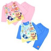 2025年 秋冬 アンパンマン ニットキルト お着替え応援 練習 長袖パジャマ Anpanman|キャラクター用品