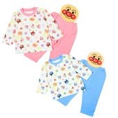 2025年 秋冬 アンパンマン ニットキルト お着替え応援 練習 長袖パジャマ Anpanman|キャラクター用品