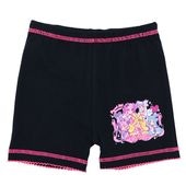 キミとアイドルプリキュア♪ 2分丈スパッツ ブラック 綿混 女児インナー 肌着 黒パン インナー|キャラクター用品