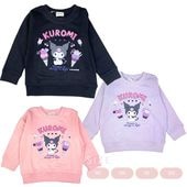 【本体 綿100％】2025年 秋冬 クロミ 裏起毛 スウェットシャツ PICK PICK 女の子 キッズ トレーナー 長袖 サンリオ キャラクター|キャラクター用品