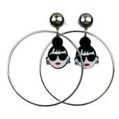 HAPPYFACE × PiPPi コラボ ハッピーパール 貼るだけピアス|キャラクター用品