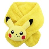 ASMF039 ポケットモンスター もこもこマフラー ピカチュウ|キャラクター用品