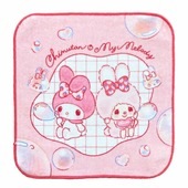 モンチッチ】モンチッチ×サンリオキャラクターズ ミニタオル（おそろいリボン）2851308