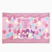 【モンチッチ】モンチッチ×サンリオキャラクターズ フェイスタオル（カラフルハート）2851311|キャラクター用品
