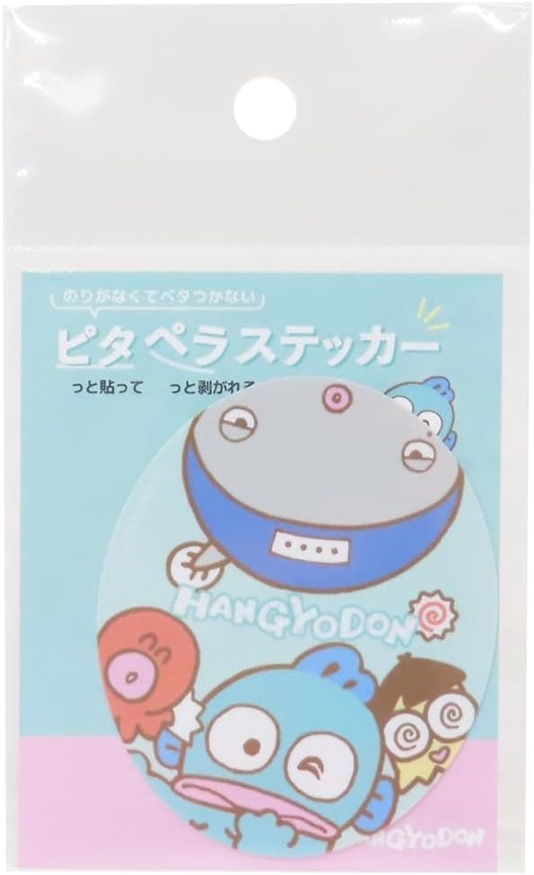 ティーズファクトリー サンリオ ピタペラステッカー みんなといっしょ ハンギョドン 