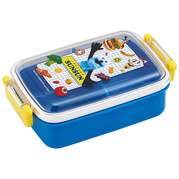スケーター(Skater) お弁当箱 子供用 450ml ふわっと盛れるドーム型ふた ランチボックス 1段 日本製 パペットスンスン 男の子 女の子