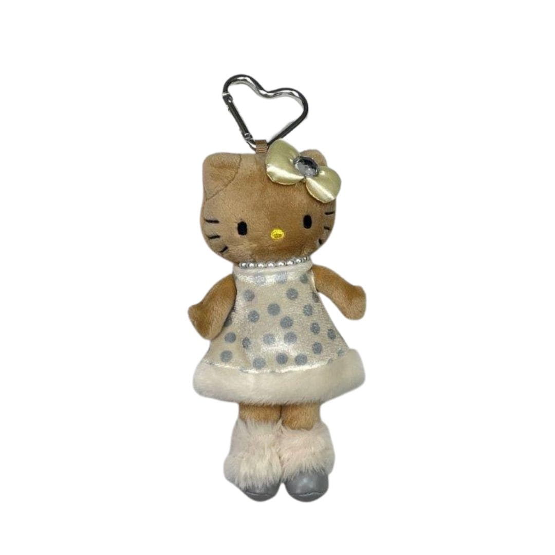 ハローキティ スタイルアップマスコット ドットドレス