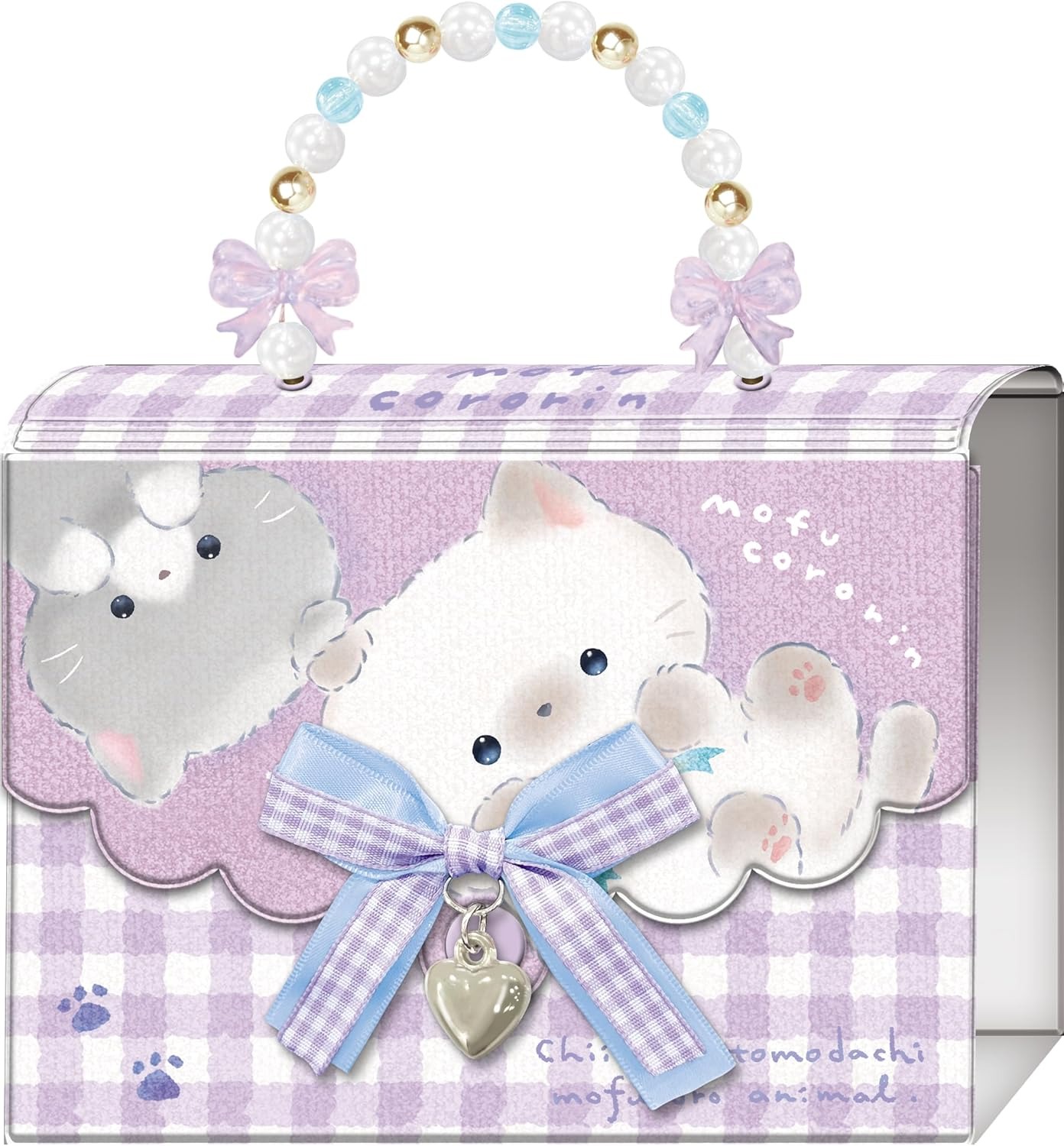 クーリア（Q-Lia） バッグマイシールバインダー もふころりん／ねこ（品番：01115）