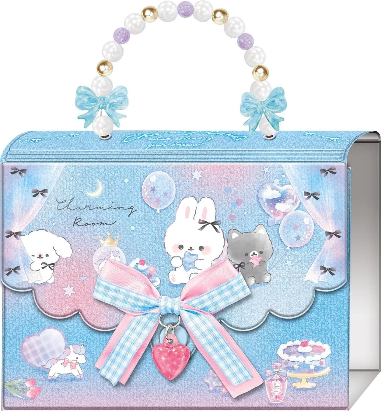 クーリア（Q-Lia） バッグマイシールバインダー チャーミングルーム（品番：01118）（品番：01118）