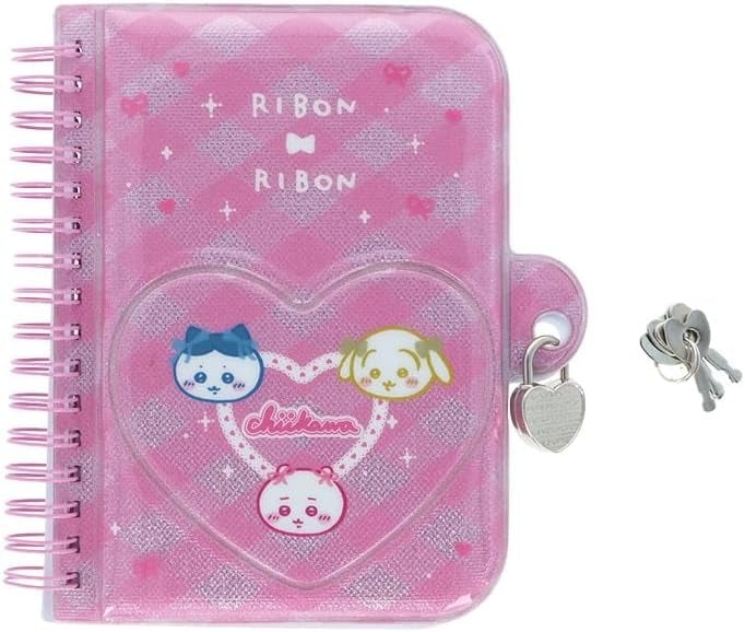 サンスター文具(Sun-Star Stationery) ちいかわ グッズ リングノート 鍵付き オーロラ S2643774
