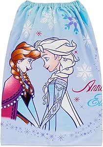【巻きタオル】[80cm丈巻きタオル]ディズニー アナと雪の女王 シャイニーウィンター 80丈 マキタオル 巻きタオル ラップタオル 約80×110cm 2095016200