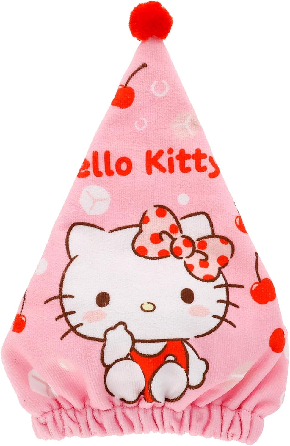 丸眞 キャップタオル ハローキティ しゅわしゅわバブル 吸水速乾 キッズ タオルキャップ プール お風呂
