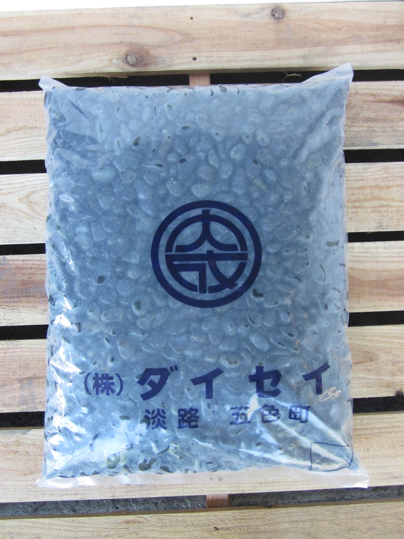 天然那智石(黒砂利)20kg袋 選べる7サイズ