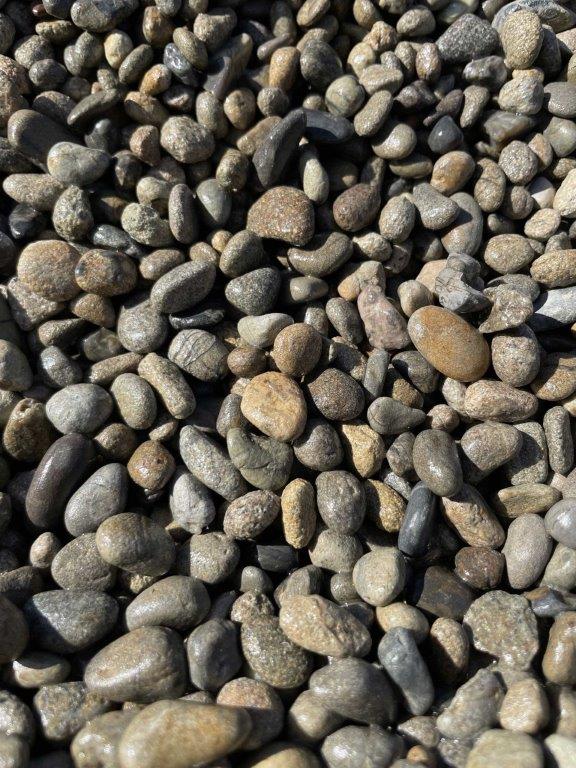 国産・天然みはま(御浜)砂利20kg袋 2分・3分・4分 日本産 Mihama Natural Pebbles (Made in Japan)