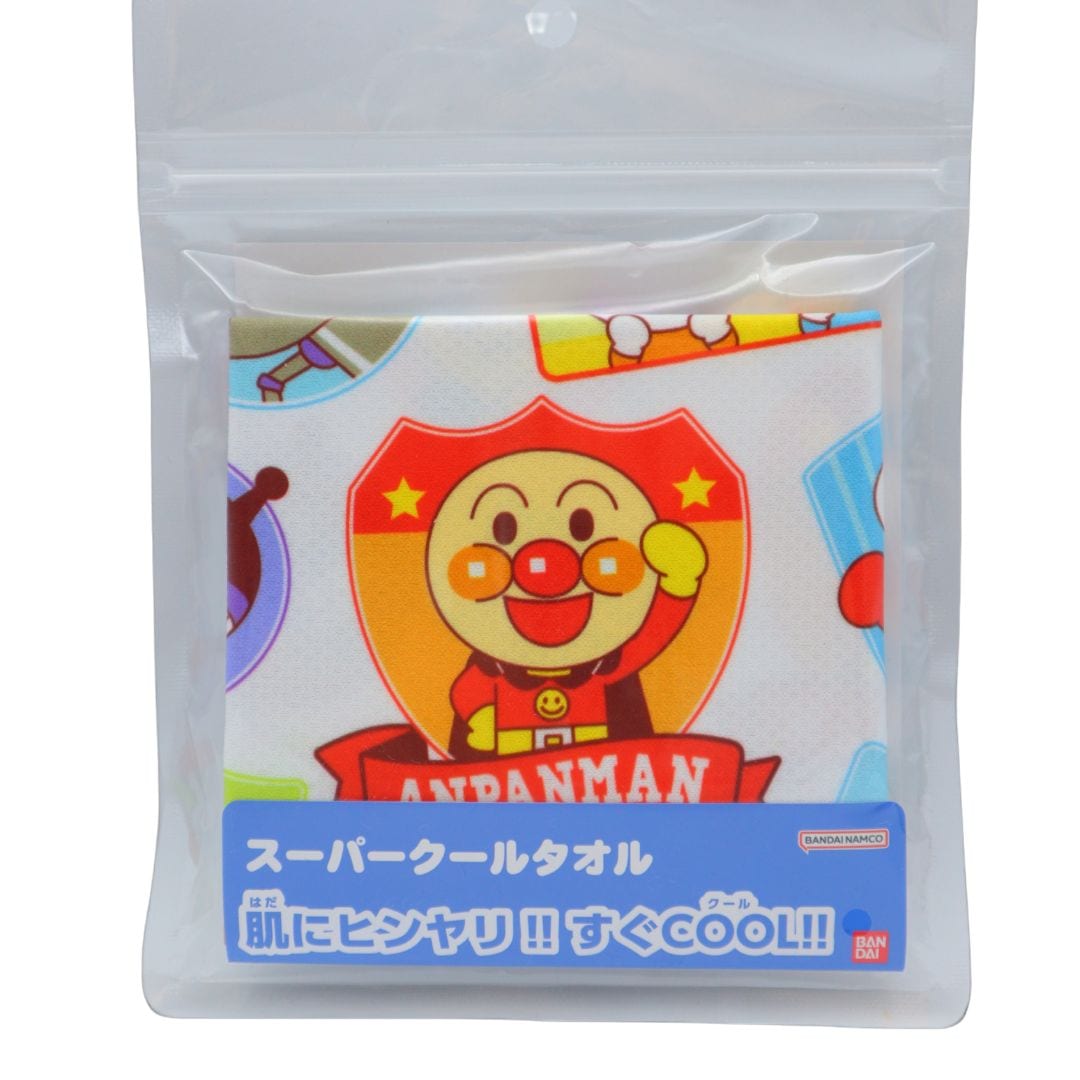 【スーパークールタオル】スーパークールタオル 総柄　アンパンマン　プリキュア