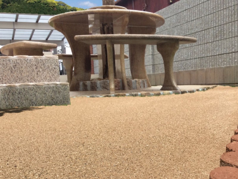 25KG袋【マサキチ自然土景観舗装材】― 土壌汚染環境基準適合の、安全&エコ舗装素材 古里の“自然土”を活かした舗装材。