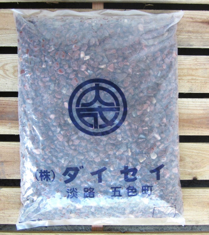 赤玉砂利（赤砂利） 20kg袋　選べる5サイズ（6～30mm）20kg×5袋セット(100kg)
