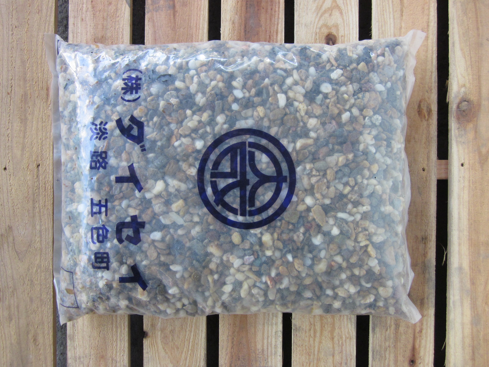 国産　天然淡路砂利（淡路ジャミ） 20kg×5袋セット(100kg)　選べる6サイズ（1～30mm）　日本国産（淡路島産）