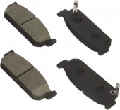 リヤブレーキパット セドリック PY32 HBY33 HY33 PY33 HY34 商品番号 B92|自社品番|ブレーキパッド