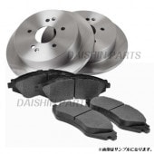ティーダ JC1 フロントブレーキパッド＆ディスクローターセット R10B12