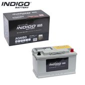 ����ǥ��� �Хåƥ꡼ AGM80 1�� �����ɥ�󥰥��ȥå��б� �ߴ����� LN4AGM BLA-80-L4