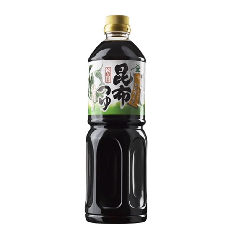 昆布つゆ 3倍濃縮 1L（PET） | だし・つゆ | 大醤株式会社オンライン