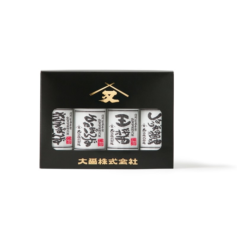 河内屋又兵衛 厳選詰め合わせ（100ml×4本セット） | ギフト