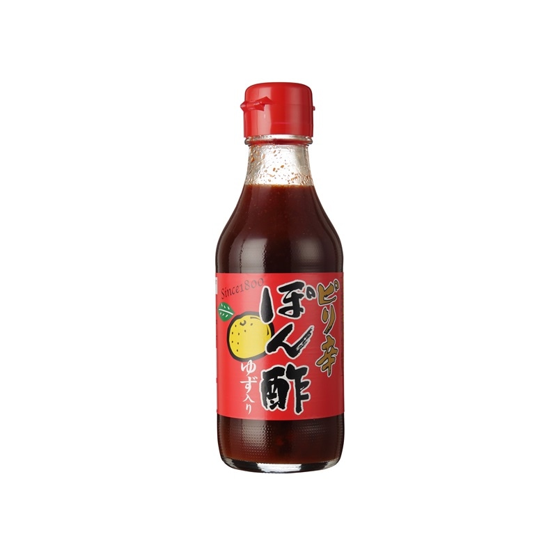 ぽんずそーすです！ ピリ辛ぽん酢 200ml（瓶） | ぽんず | 大醤株式会社オンラインショップ