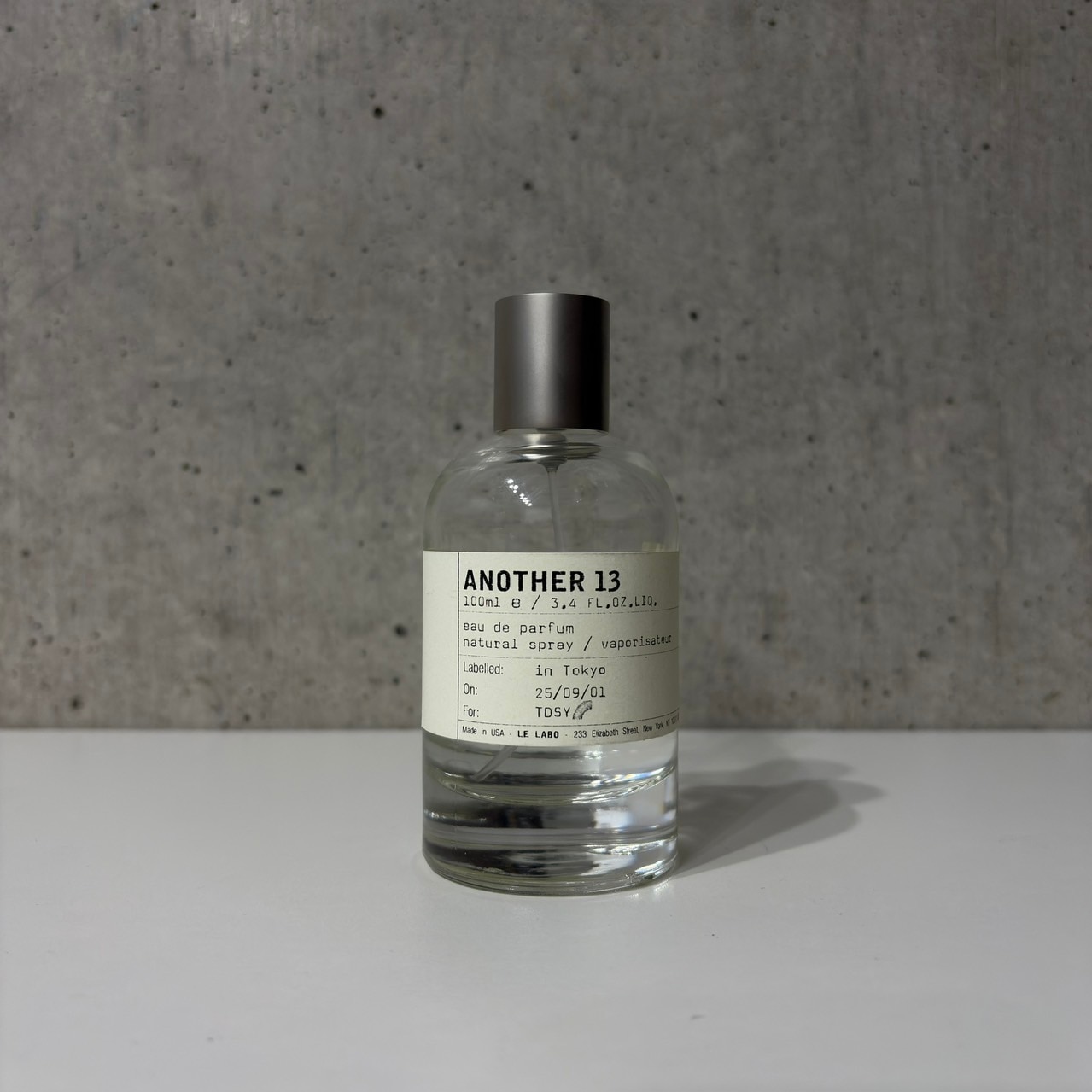 LE LABO ルラボ ANOTHER13 アナザー13 オードパルファム 1ml