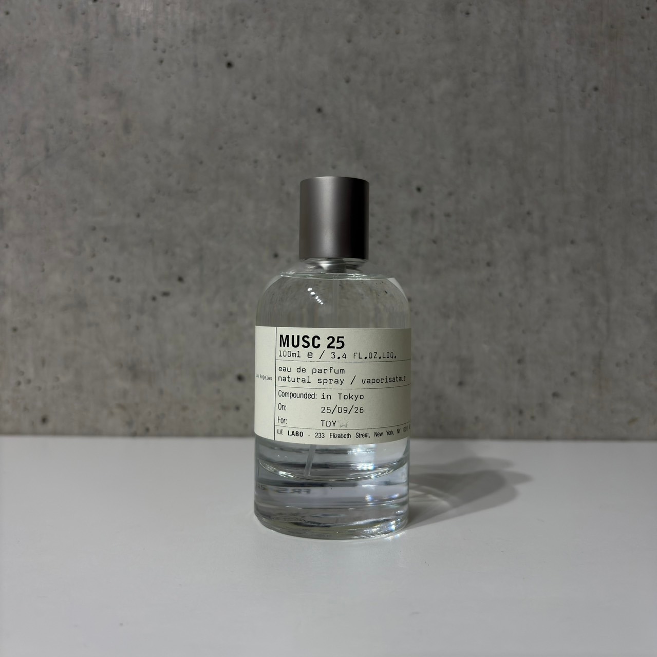 LE LABO ルラボ MUSC 25 ムスク 25 オードパルファム 1ml 国内