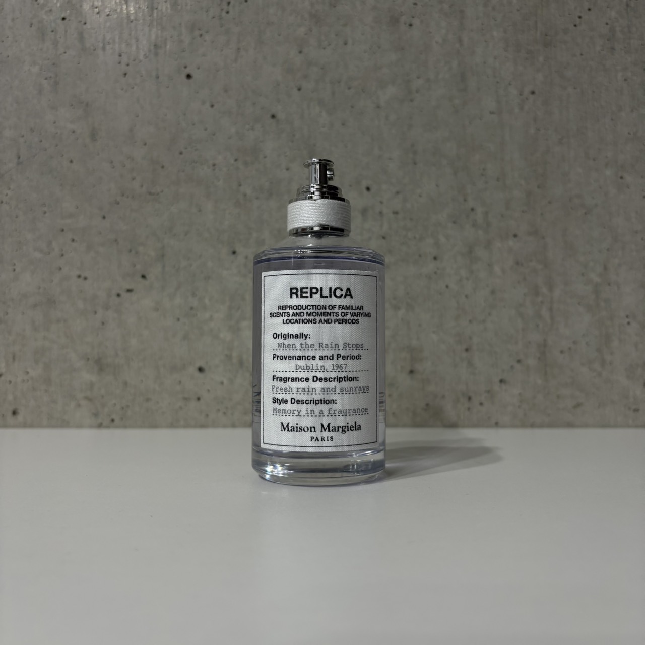 Maison Margiela メゾンマルジェラ When the Rain Stops ウェン ザ