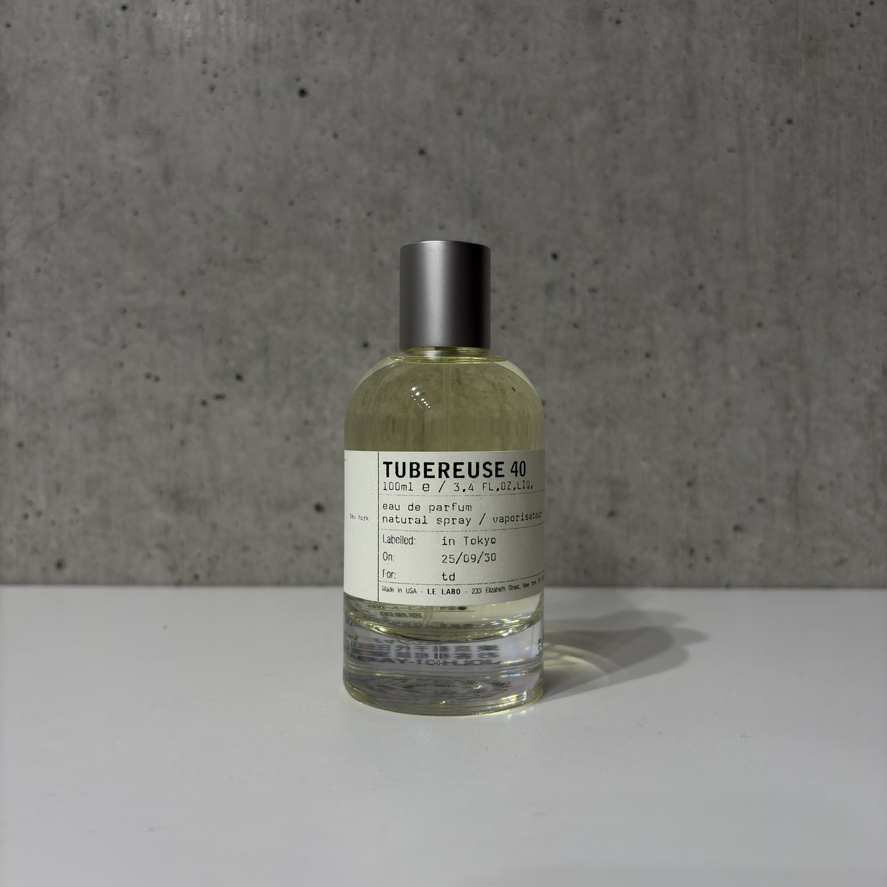 ★りくりく★TUBEREUSE40 オードパルファム 50ml 香水 LE LABO ルラボ TUBEREUSE 40 チュベローズ 40 オードパルファム 1ml