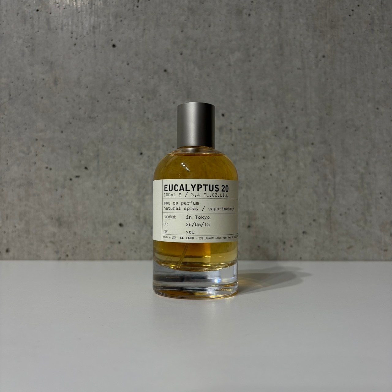 LE LABO ルラボ EUCALYPTUS 20 ユーカリプタス 20 オードパルファム