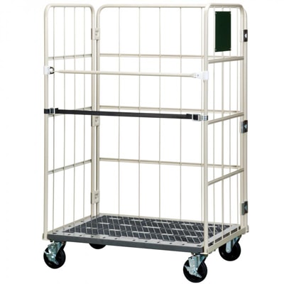 ナンシン カゴ台車 RC-P-55C（RC-P-55A） ラスティーパレット（ロール