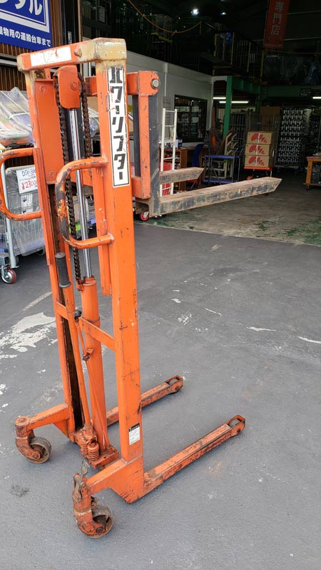 中古品 パワーリフター350kg 当店在庫品 お引き取り可能 物流機器が何でも揃う台車専門通販店 台車屋エビス