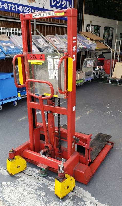 中古ハンドフォーク ニチユ ラクサーh Slh80 10 150z 中古台車 中古リフター 物流機器が何でも揃う台車専門通販店 台車屋エビス
