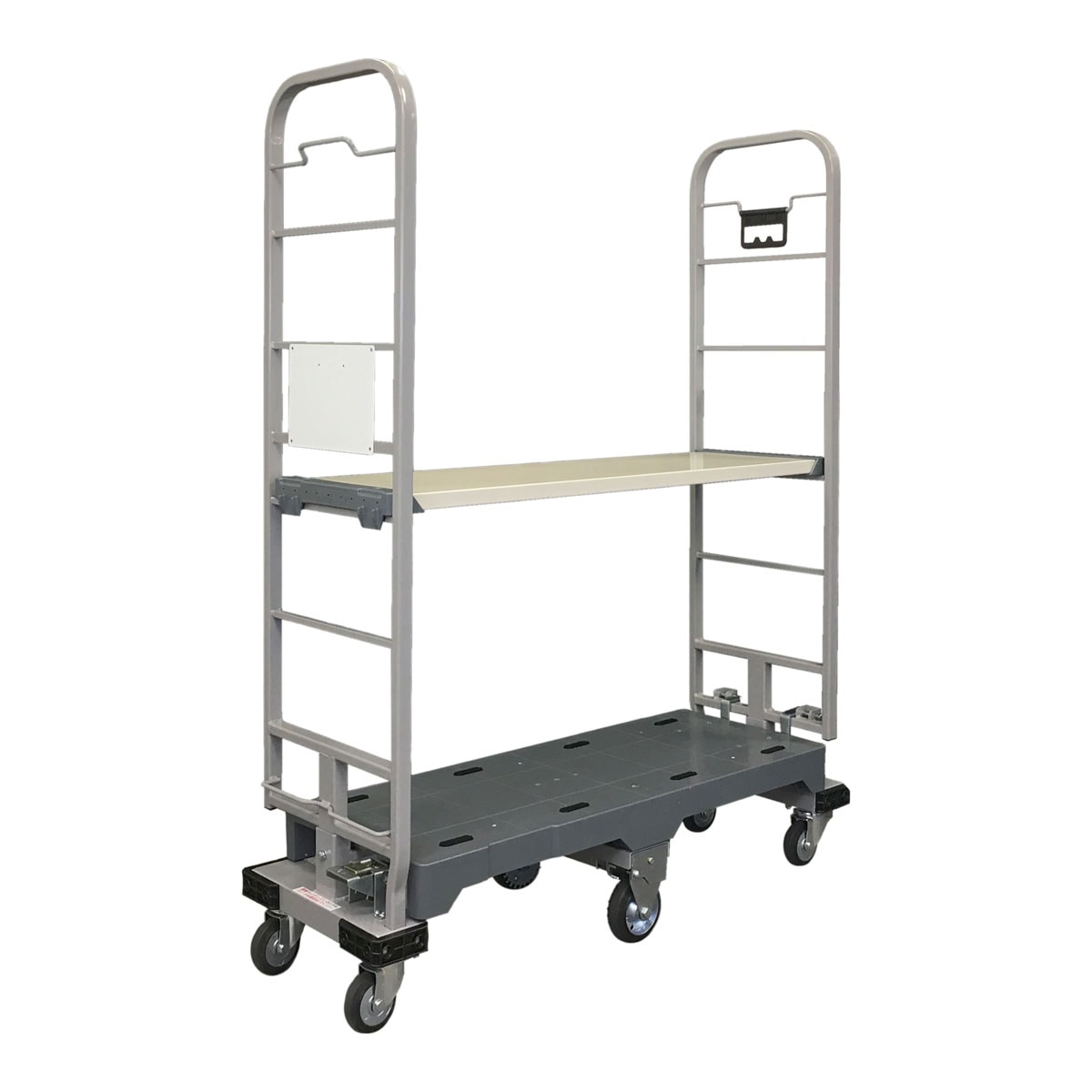 長台車 YAMATO 業務用台車 6輪長台車 6輪カート ヤマト・インダストリー 樹脂製6輪（天秤）台車 SRC-3 スルー