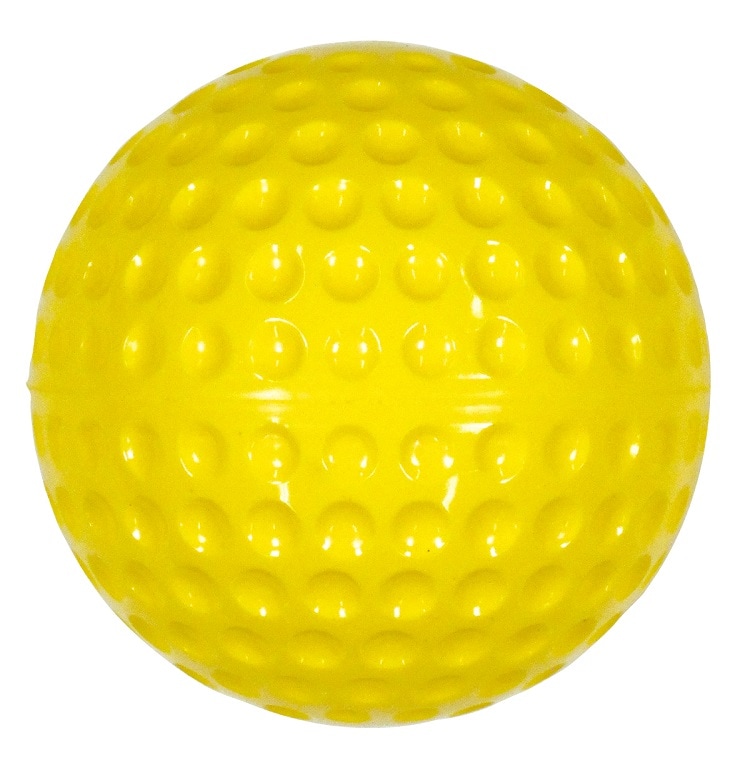 蛍光色薄暮・雨天用ボール 12球入り ソフトボール3号サイズ