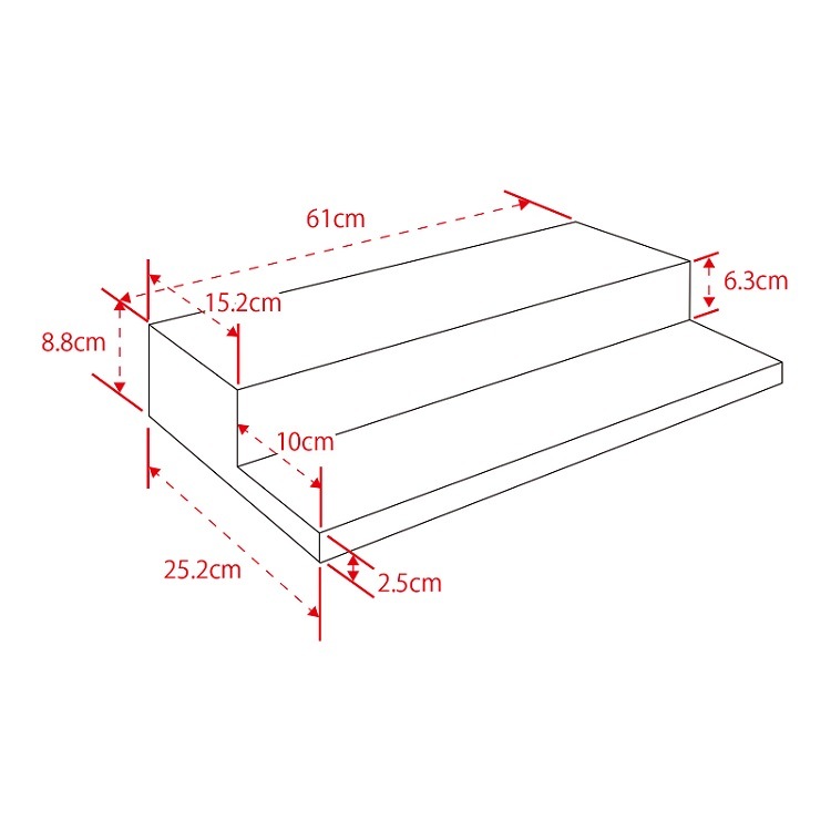 ピッチャープレート L型