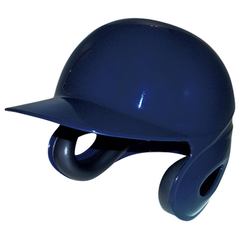 硬式用バッティングヘルメット【つやタイプ】ネイビー