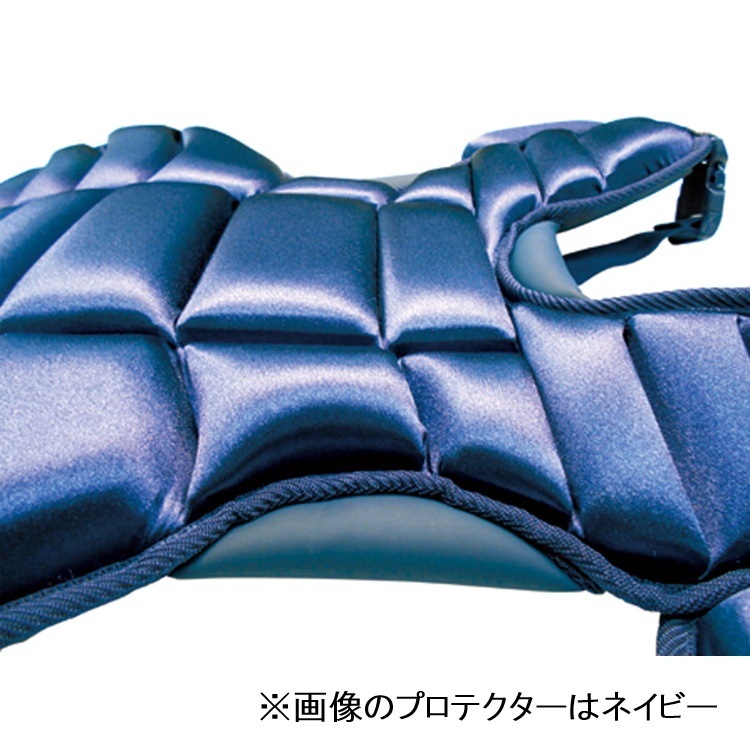 衝撃吸収軽量プロテクター/ブラック　NEWタイプ