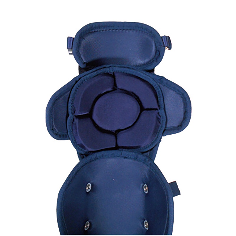 硬式レガーツ ダブルカップ［Mサイズ］[膝パッド付]/ネイビー