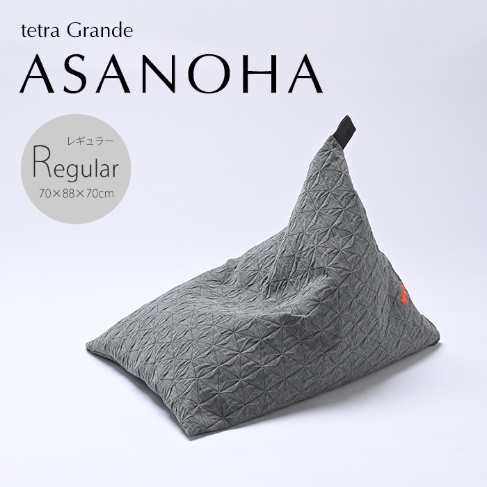 tetra Grande ASANOHA -アサノハ-　ビーズクッション テトラ【レギュラーサイズ】