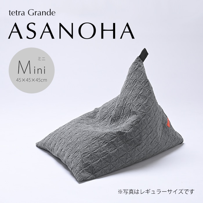 tetra Grande ASANOHA -アサノハ-　ビーズクッション テトラ【ミニサイズ】