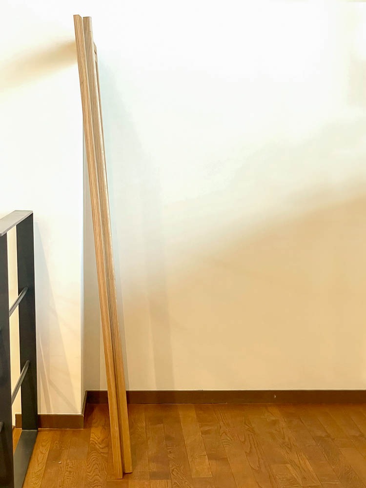 職人手作り／無垢木材でつくる衣紋掛け（ハンガーラック