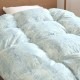 「エレン」冬用羽毛布団【クレセントキルト】シングルサイズ（150×210cm）ポーランド産ホワイトマザーグースダウン95％ プレミアムゴールドラベル（440dp）